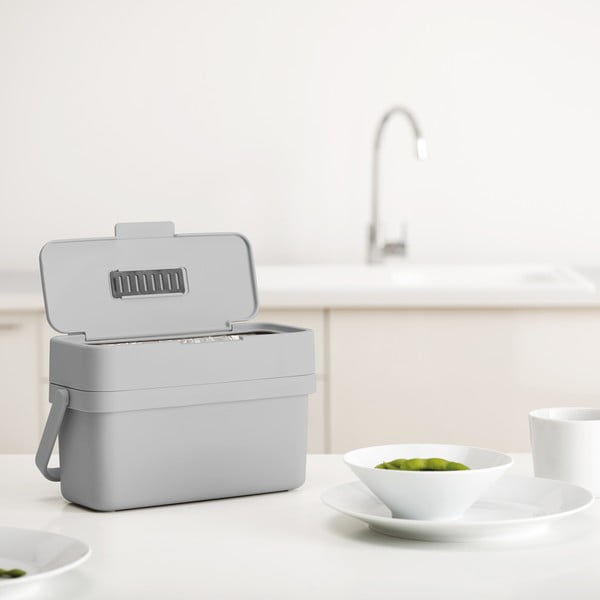 Siv koš za biološke odpadke 4 l Duo – Joseph Joseph-image-1