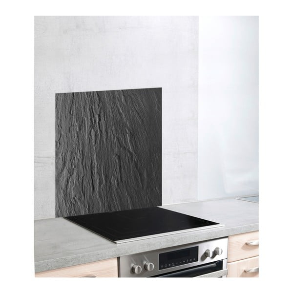 Steklen zaščitni pokrov za štedilnik Wenko Splashback Slate, 60 x 70 cm-image-2