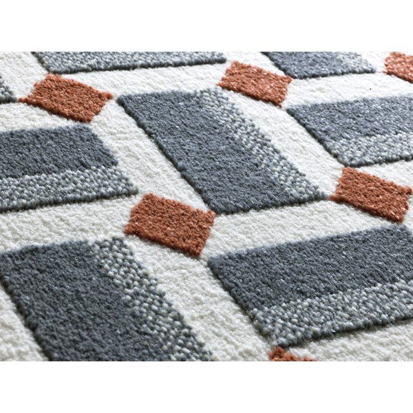 Modra preproga 160x230 cm Amara – Universal-image-2