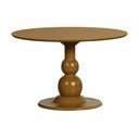 Okrogla jedilna miza iz masivnega manga 120x120 cm Blanco – WOOOD