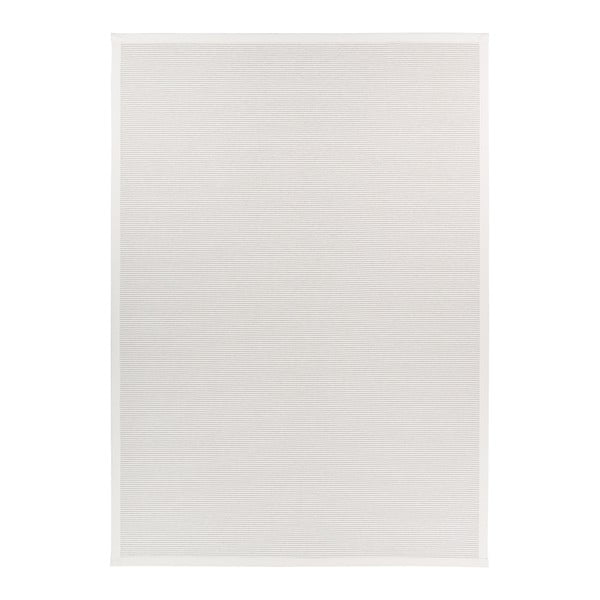 Bela obojestranska preproga z vzorci Narma Kalana, 140 x 200 cm-image-4