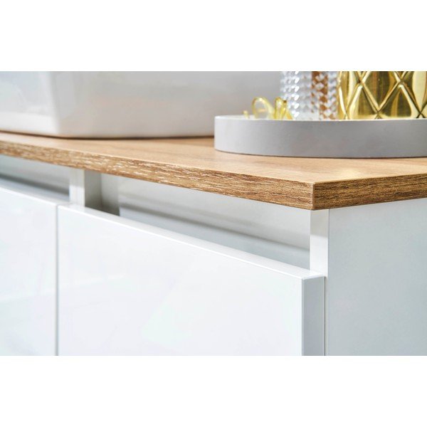 Plošča za pod umivalnik v hrastovem dekorju 113x50 cm Set 360 - Pelipal-image-2