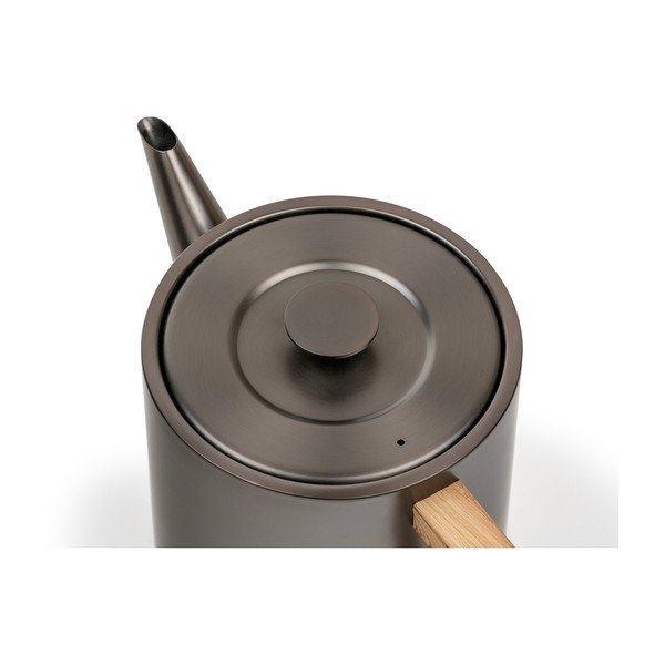 Siv čajnik iz nerjavečega jekla s cedilom 1,1 l Duet Narvik – Bredemeijer-image-3