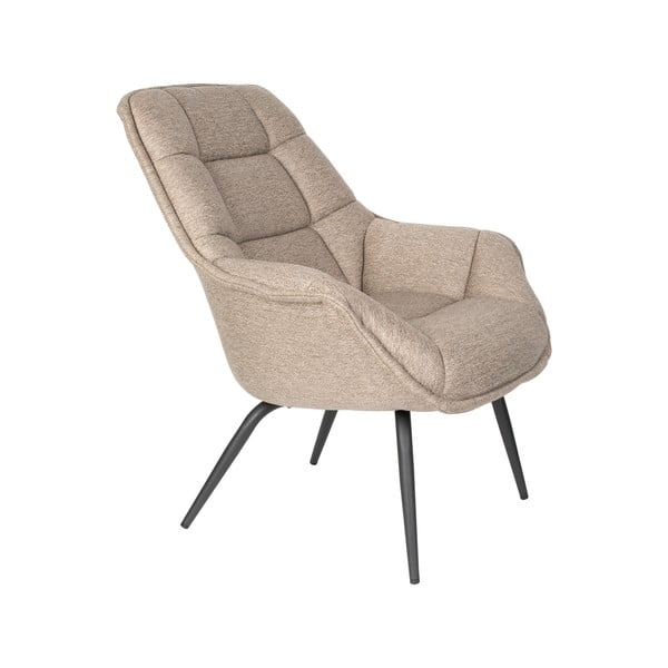 Bež fotelj Comfortable – White Label