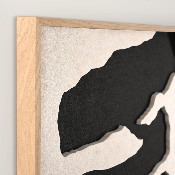 Akustična 3D slika z okvirjem 90x120 cm Frequency 2 – Malerifabrikken-image-2