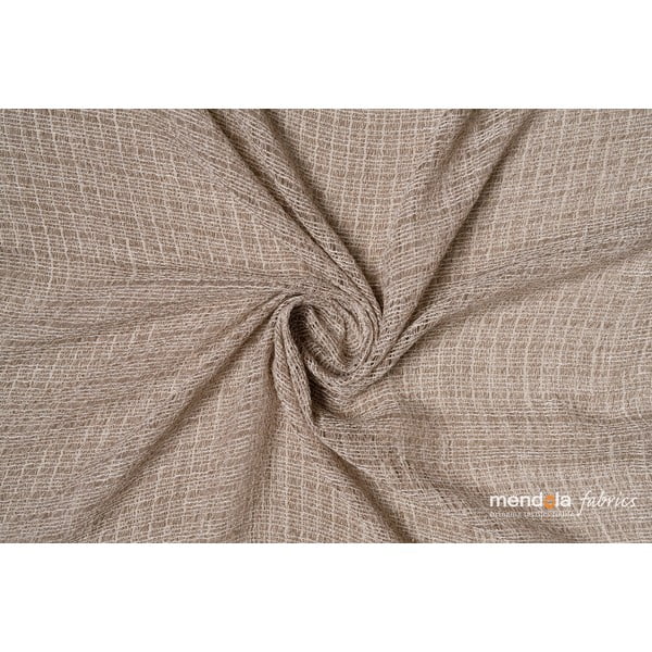 Bež prosojna zavesa 140x260 cm Pescara – Mendola Fabrics