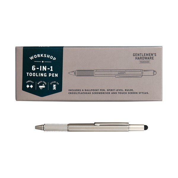 Srebrno večnamensko pero 6 v 1Gentlemen´s Hardware -image-2