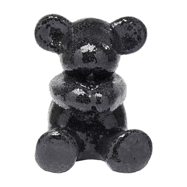 Črna dekorativna Kare Design Teddy Bear Hug kip
