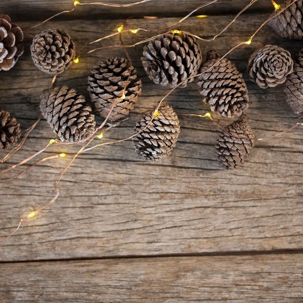 Komplet 8 svetlobnih verig LED DecoKing Set 8 x 20 luči, dolžina 2,3 m-image-1