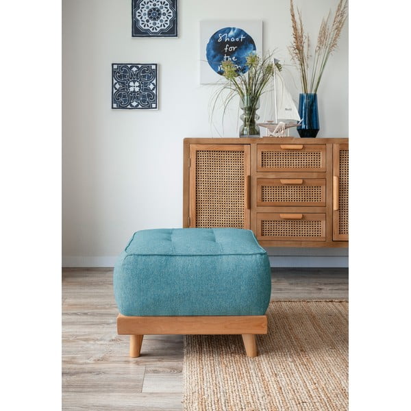 Turkizen tabure Dazzling Daisy – Miuform-image-1