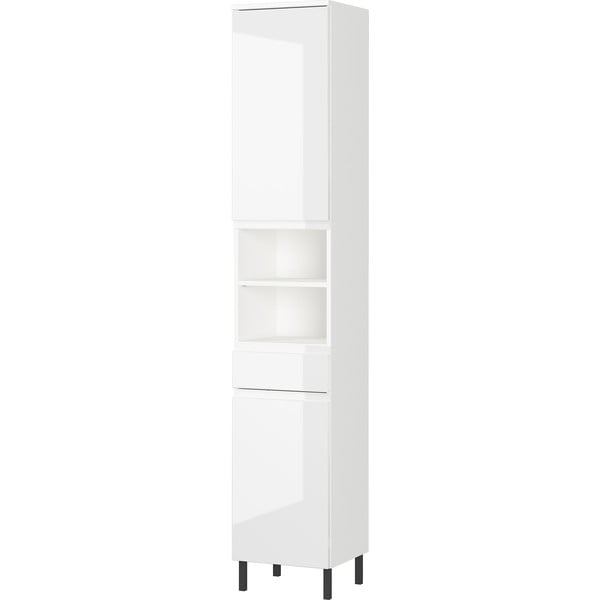 Bela visoka kopalniška omarica 34x190 cm Salinas - Germania-image-1