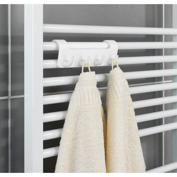 Bel obešalnik za radiator Wenko Radiator Hanger-image-1