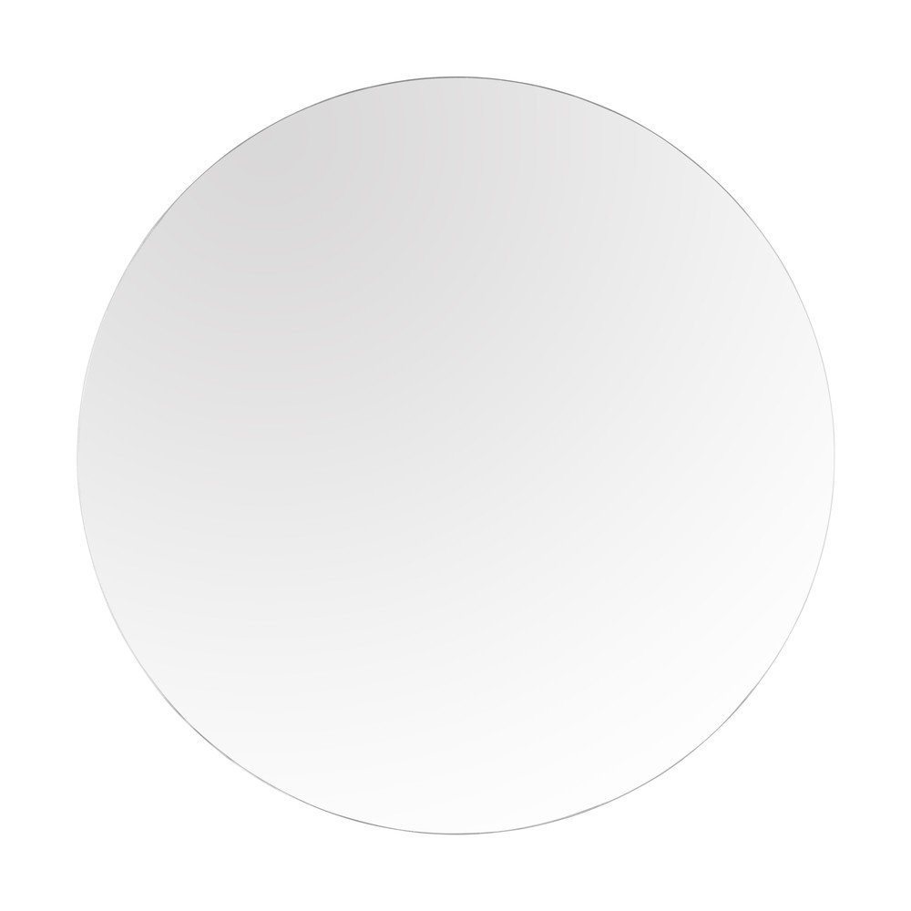 Stensko ogledalo z lučjo ø 60 cm Luna