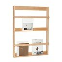 Večnivojska/za slike polica iz masivnega hrasta v naravni barvi 74 cm Display – Hübsch
