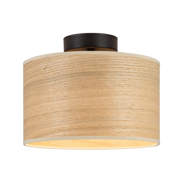 Stropna svetilka iz hrastovega furnirja Sotto Luce TSURI S, ø 25 cm-image-1