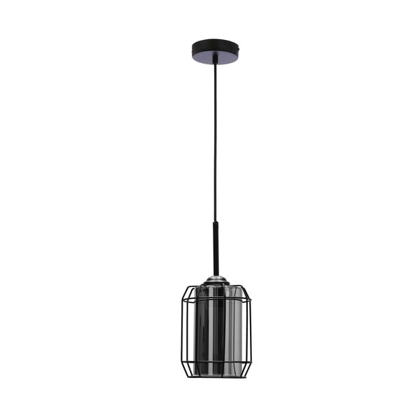 Črna viseča svetilka ø 15 cm Jonera - Candellux Lighting