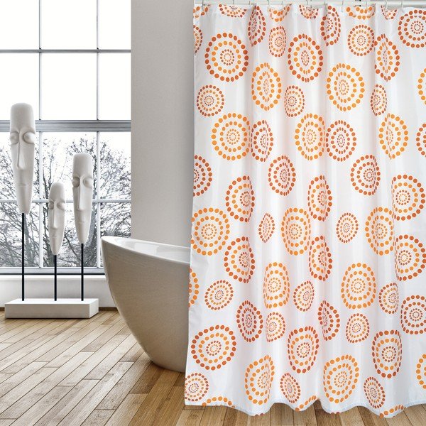 Zavesa za tuš 180x200 cm Dots – MSV-image-1
