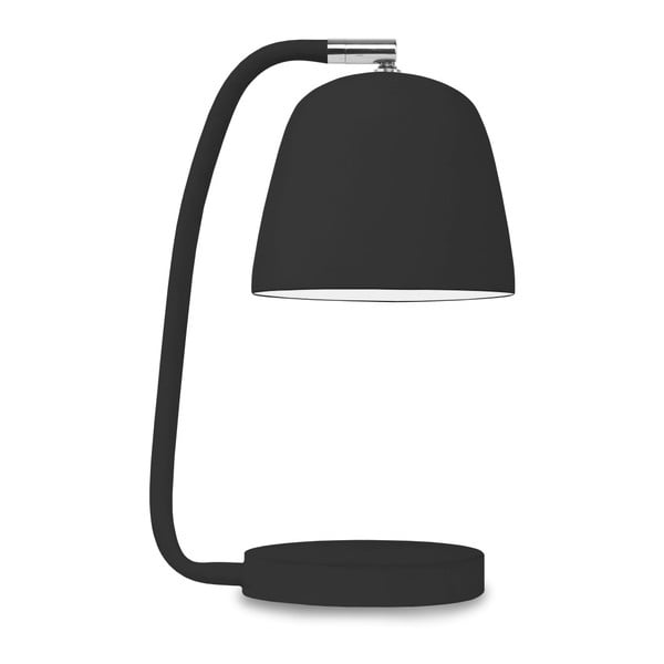 Črna namizna svetilka s kovinskim senčnikom (višina 28 cm) Newport – it's about RoMi