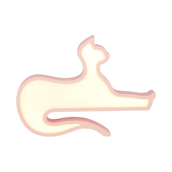 Rožnata otroška namizna svetilka Cat – Candellux Lighting-image-2