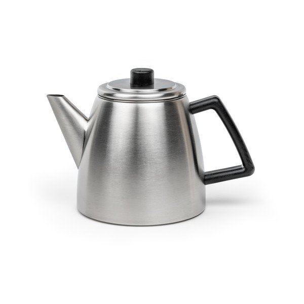 Čajnik iz nerjavečega jekla s cedilom v srebrni barvi 1,1 l Duet Odense – Bredemeijer
