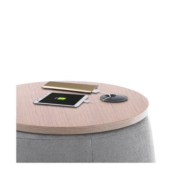 Siv puf s prostorom za shranjevanje Tomasucci Barril, ø 40 cm-image-3