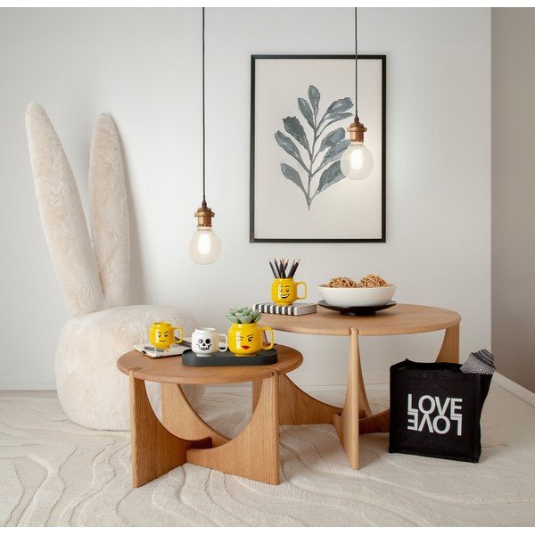 Rumena keramična otroška skodelica 530 ml Head - LEGO®-image-1