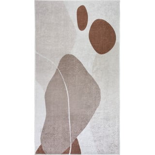 Kremno bel pralen tekač 80x200 cm Sandy Rocks – Vitaus