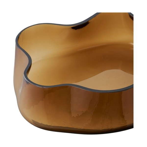 Steklen dekorativni pladenj 29,5x24 cm – House Nordic-image-4