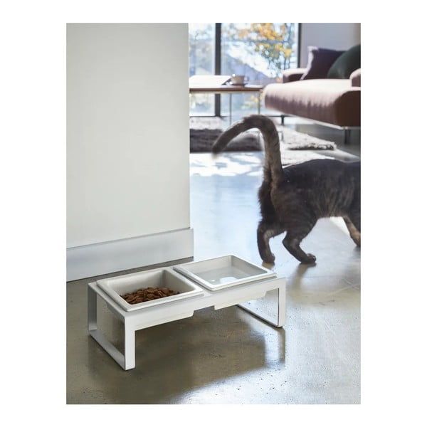 Komplet posode in škatle za brikete za hišne ljubljenčke Tower – YAMAZAKI-image-2