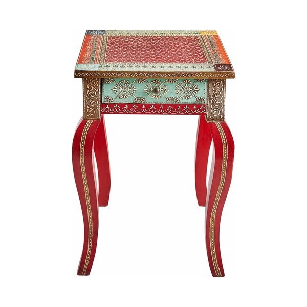 Stranska mizica iz rdečega mangovega lesa Støraa Vito-image-3