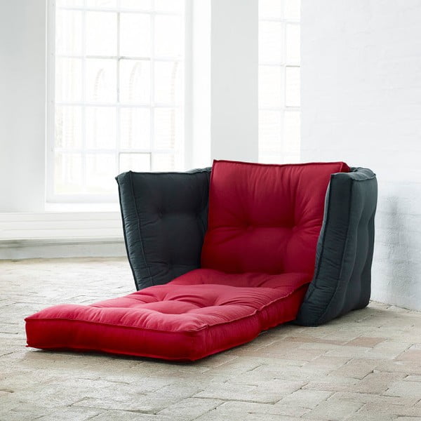 Zložljivi fotelj Karup Dice Rdeča/siva-image-2