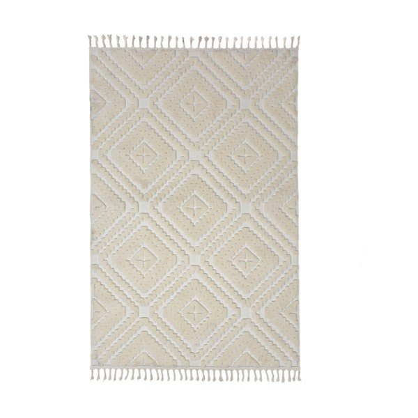 Kremno bela preproga 133x190 cm Diomara – Flair Rugs