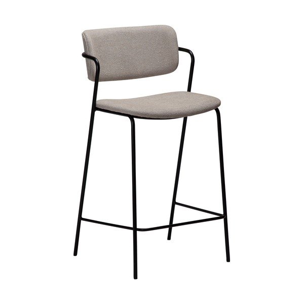 Bež barski stol (višina sedeža 67,5 cm) Zed – DAN-FORM Denmark