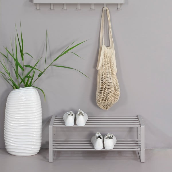 Sivorjava kovinska omarica za čevlje 70x29x27 cm Rex – Spinder Design-image-3