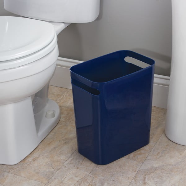 Temno moder koš za odpadke iDesign Una, 13,9 l-image-1