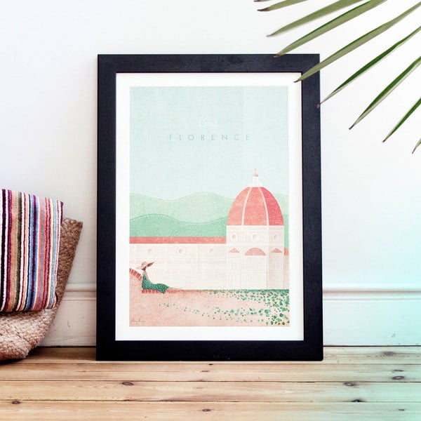 Plakat Travelposter Florence, 30 x 40 cm-image-1