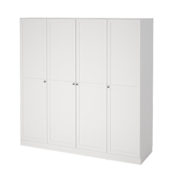 Bela garderobna omara 195,5x200 cm Billund – Tvilum-image-4