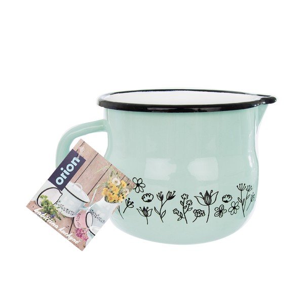 Mint zelen emajliran vrč Orion Meadow, 1,2 l-image-2