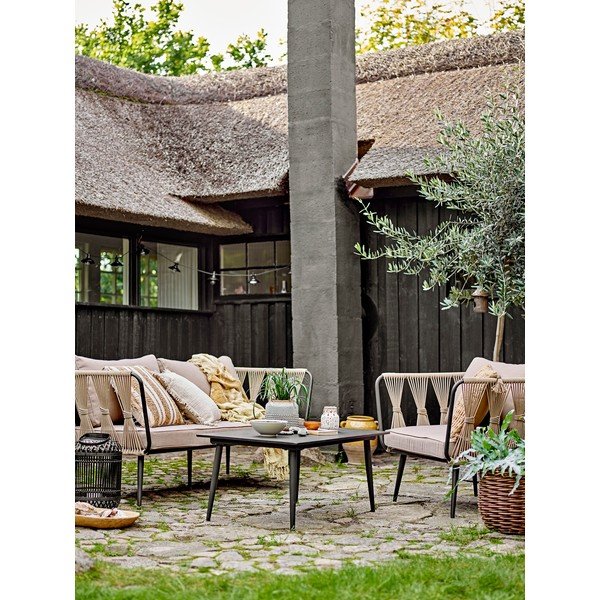 Bež vrtni kavč Pavone – Bloomingville-image-1