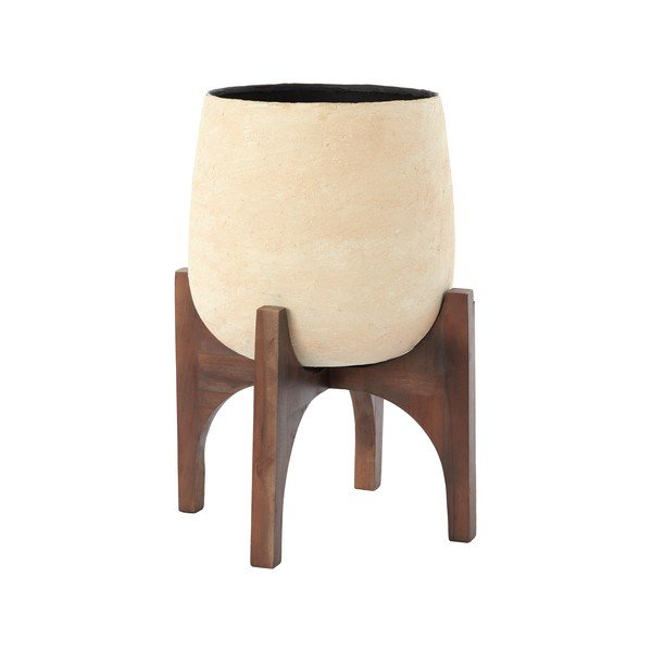 Kovinski okrasni cvetlični lonec ø 36 cm Karuna – Light & Living