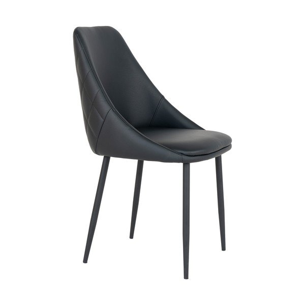 Črni jedilni stoli 2 kos Porto - House Nordic-image-2