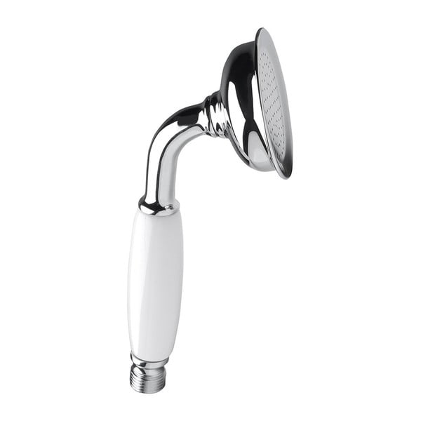 Medeninasta tuš ročka v sijajno srebrni barvi ø 7 cm Epoca – Sapho