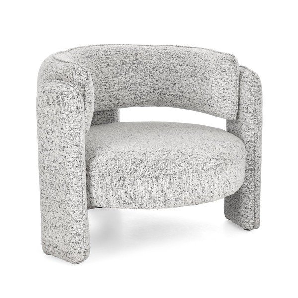 Svetlo siv fotelj Aisha – Bizzotto