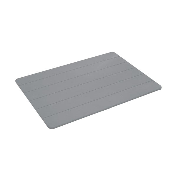 Siva kopalniška preproga 50x70 cm Baline – douceur d'intérieur-image-2