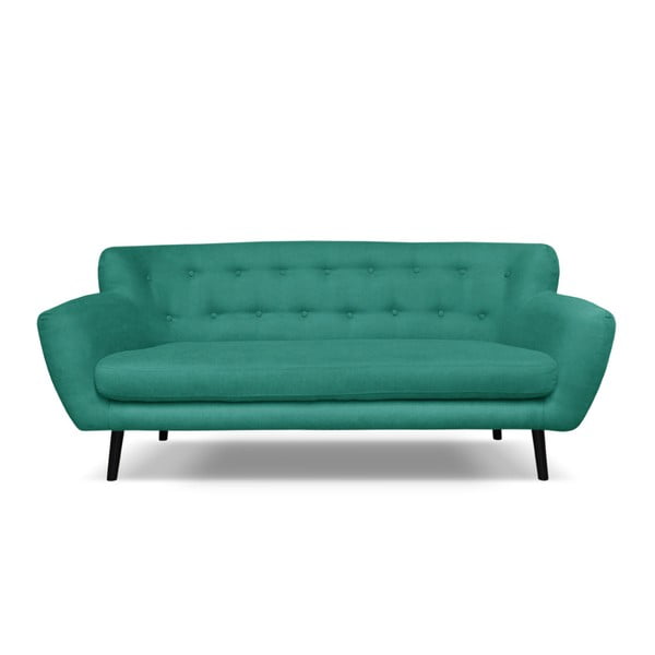 Temno zelen kavč Cosmopolitan design Hampstead, 192 cm