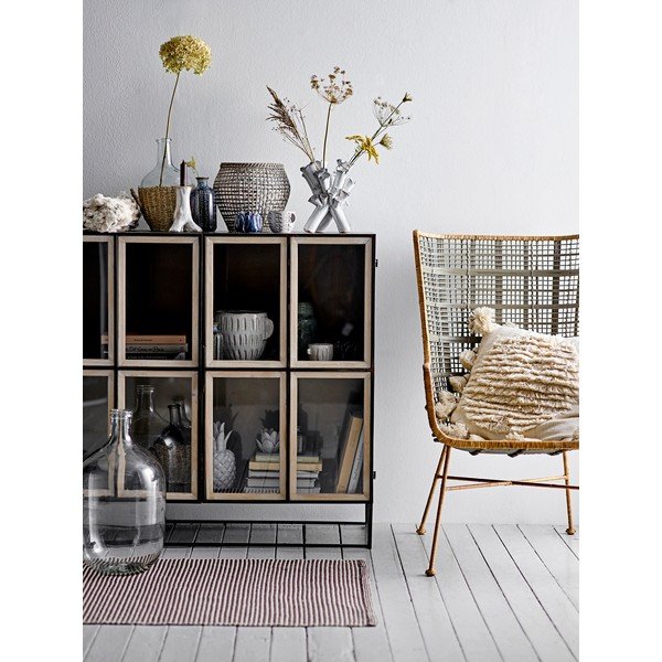 Svečnik iz bele keramike Bloomingville Stump-image-1