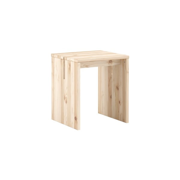 Stolček iz masivnega bora v naravni barvi Join-In – Karup Design
