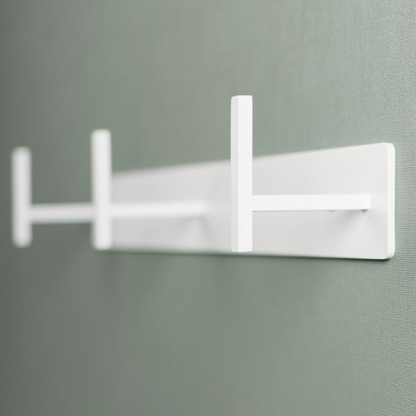 Bel kovinski stenski obešalnik 44 cm Chapman – Spinder Design-image-3