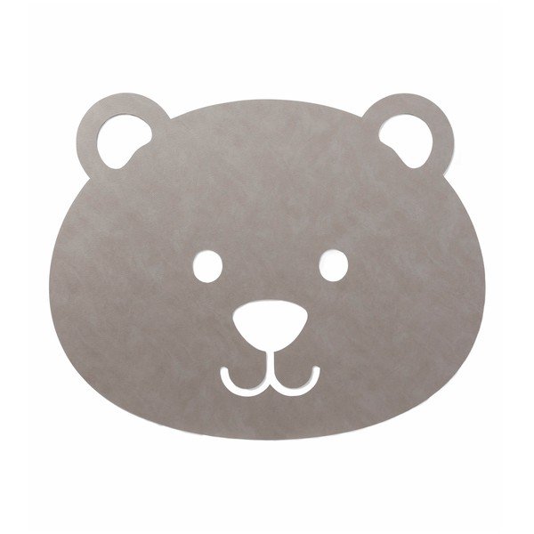 Sivo-bež otroška igralna podloga 111,5x140 cm Bear XXXL Cloud – LIND DNA