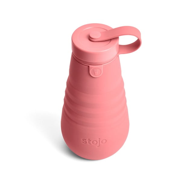 Oranžno-rožnata zložljiva steklenica Steklenica Berry, 590 ml-image-2